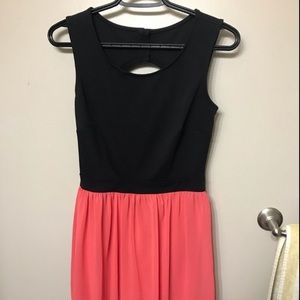 Pink and Black Dress!